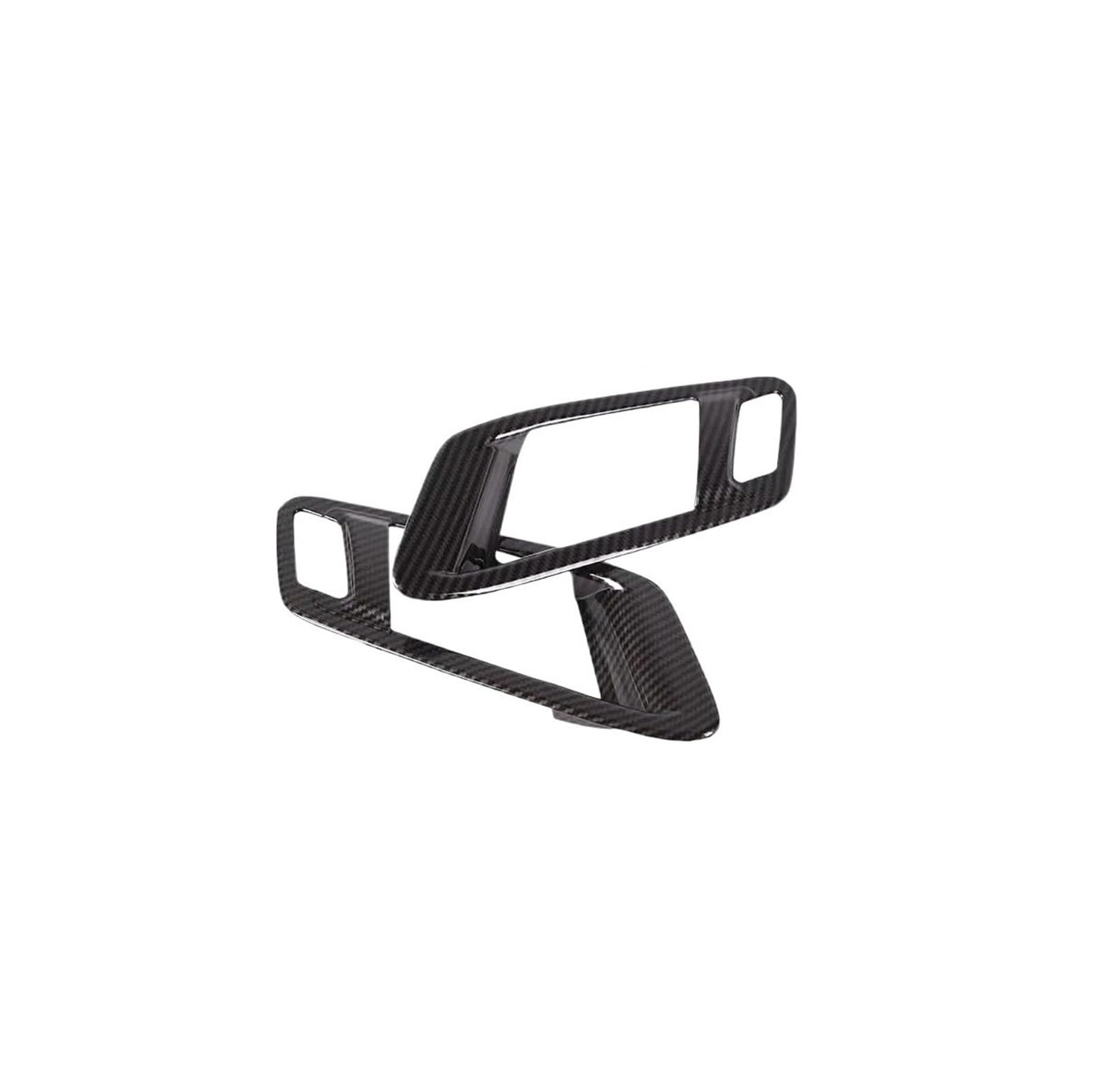 FHCBUTAE Interior Car Handle Car Interior Door Handle Panel Cover Trim for Toyota GR for Supra A90 A91 MK5 2019 2020 2021 2022 2023 2024 2025(ABS Carbon)