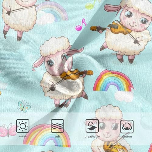 Joisal Animals Toddlers Underwear Floral 2t Cotton Girl Panties Cute Cute Cartoon Sheeps Rainbow Kids Undies Briefs3
