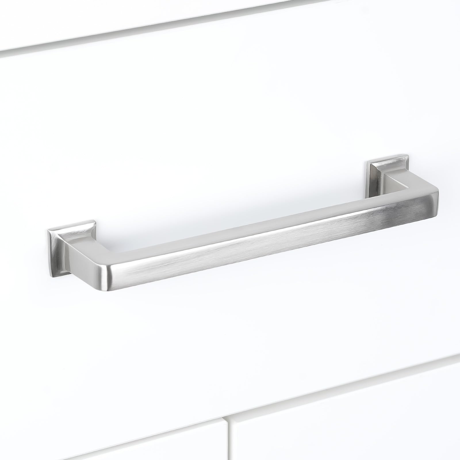 Schrankgriffe aus gebürstetem Nickel, 320 mm, für Küchenschränke, Schrank-Hardware für Schubladengriffe, 10 Stück