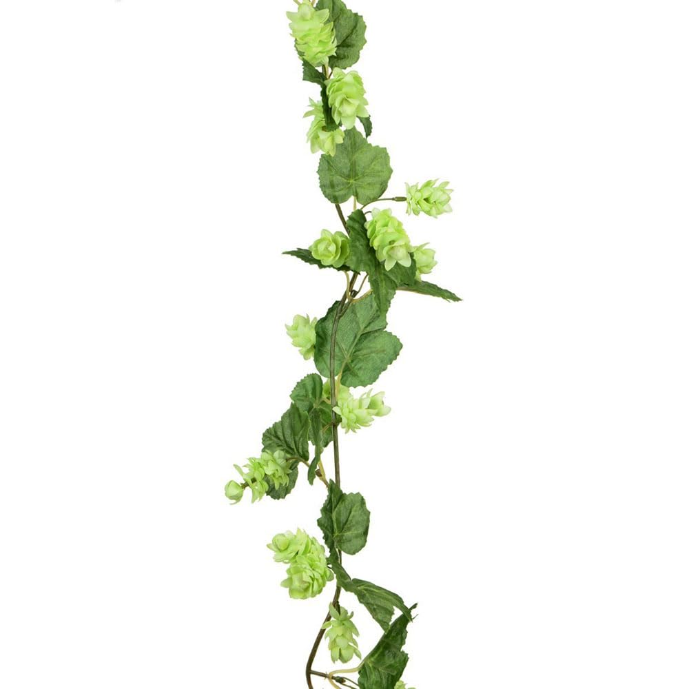 FloristryWarehouse Hopfengirlande, künstlich, 180 cm, Grün