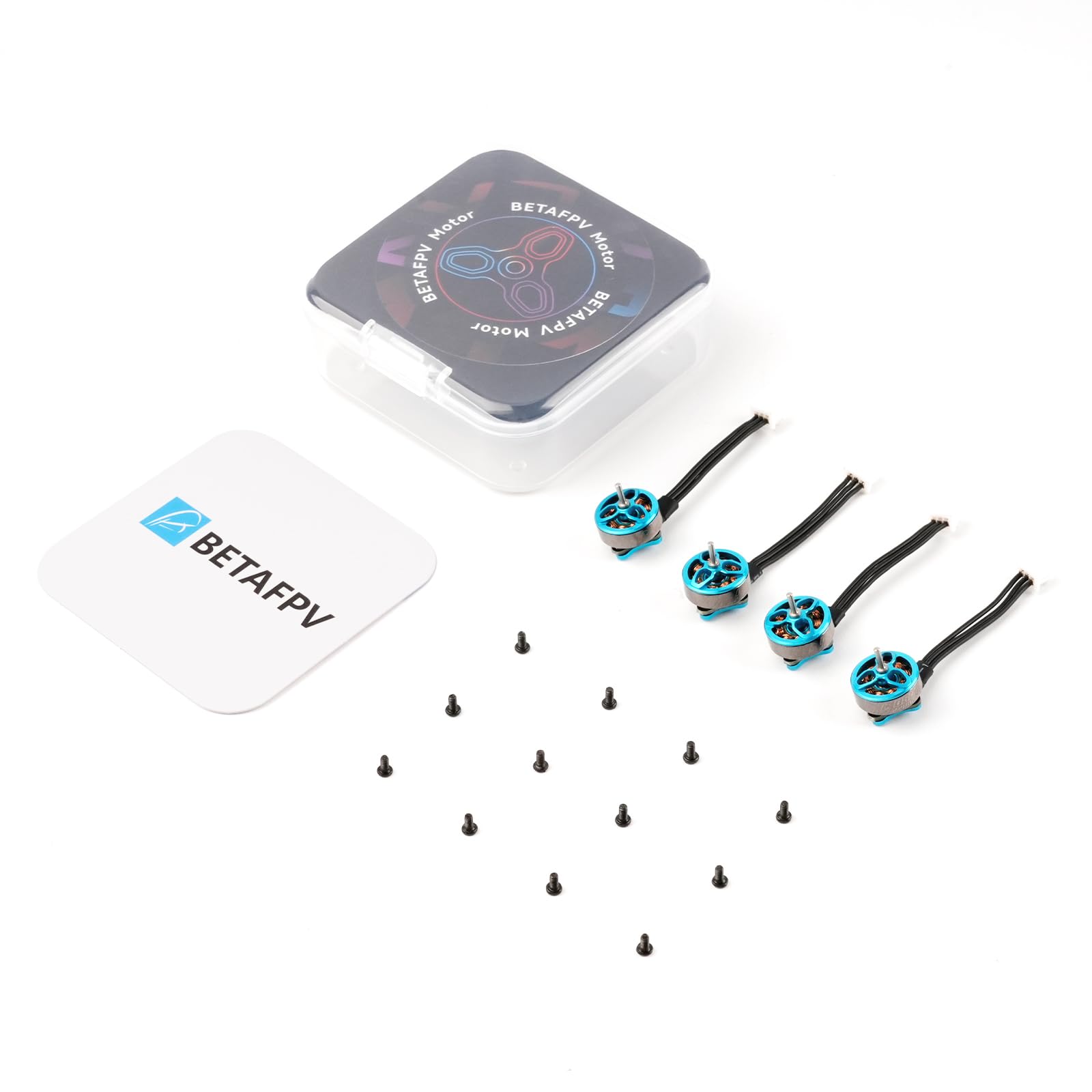 BETAFPV 4pcs 0802 22000KV Brushless Motor for 65/75mm 1S Whoop Quadcopter | 1S FPV Drone Motor, Compatible with Matrix G4 5IN1 II Flight Controller, Air75 II, Meteor65 Pro FPV Drone
