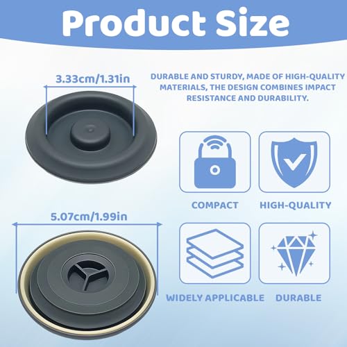 Karosseriestopfen, 10 Stück Gummi Stopfen Für Audi Und VW, wasserdichte Gummipfropfen Für Chassis, Bodenlöcher Und Kofferraumabdichtung