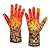 WEIVIOQ Heated Glove Liners for Men Women, Rechargeable Hand Warmers, Thin Camouflage Touchscreen Battery Electric Gloves Liner for Motorcycle Skiing