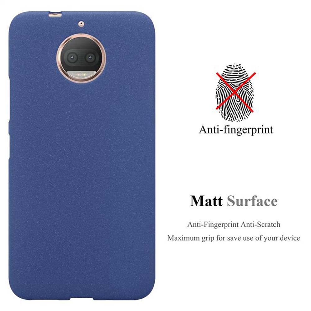 Cadorabo Custodia per Huawei P10 Plus in Frost Nero - Morbida Cover Protettiva Sottile di Silicone TPU con Bordo Protezione - Ultra Slim Case Antiurto Gel Back Bumper Guscio