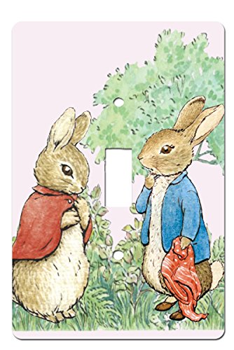 Peter Rabbit Room Decor Single Toggle Light Switchplate