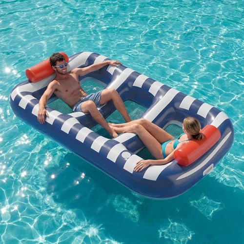 Funscape Large Inflatable Pool Floats, 87' x 53' Water...
