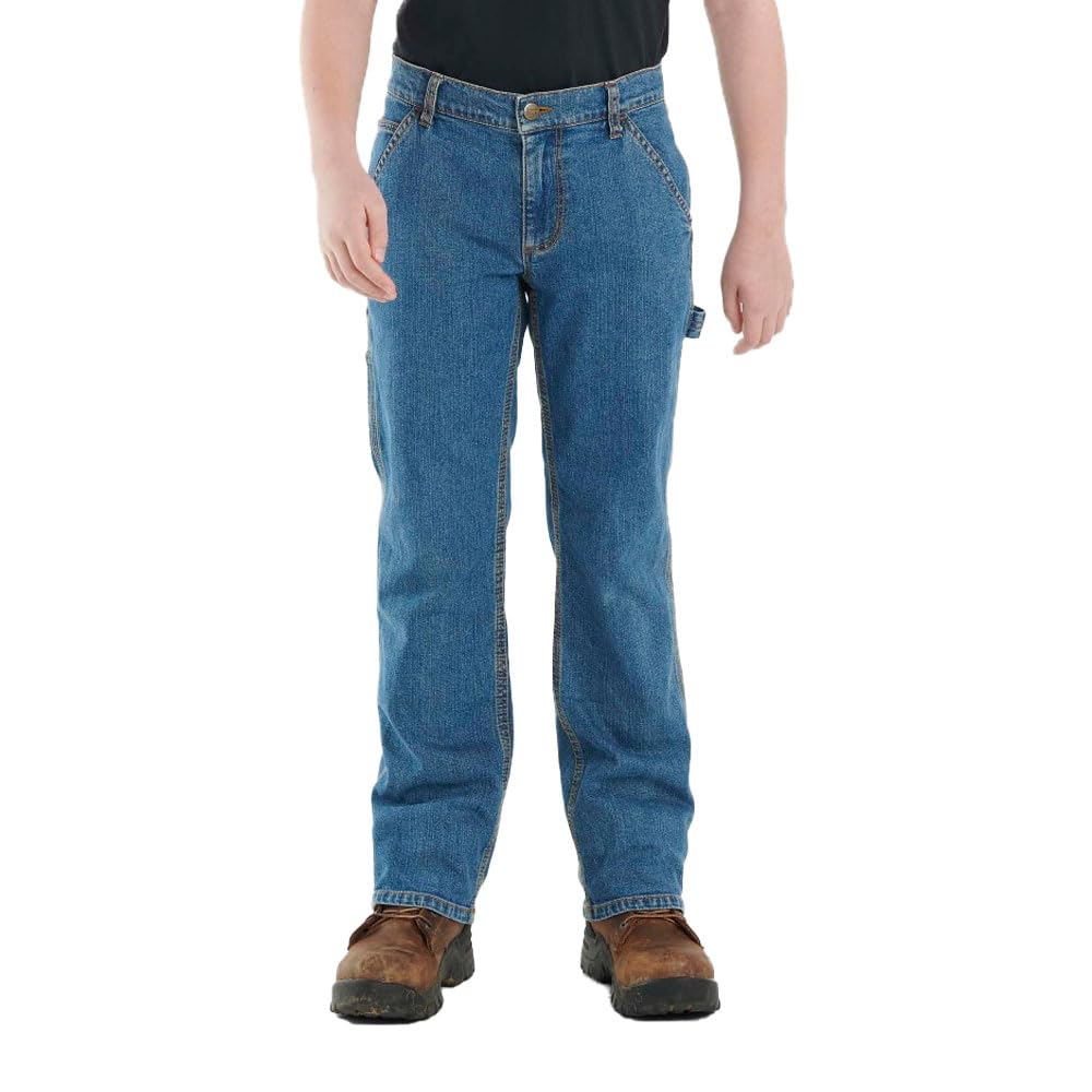 Carhartt Boy's Washed Dungaree Pants (Lined and Unlined)
