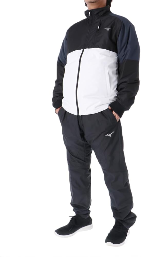 ミズノ　ウィンドブレーカー ミズノ(MIZUNO) ウインドブレーカー 上下セット N-XT 中綿ブレスサーモ