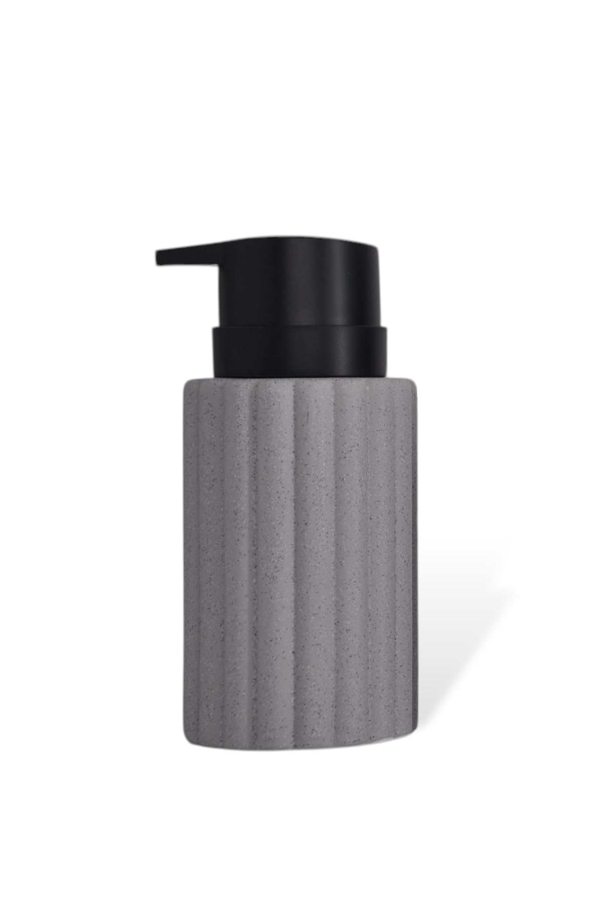 New Max Premium Serisi 300 ML Sıvı Sabunluk Pompalı Seramik Sıvı Sabunluk Dispencer Gri