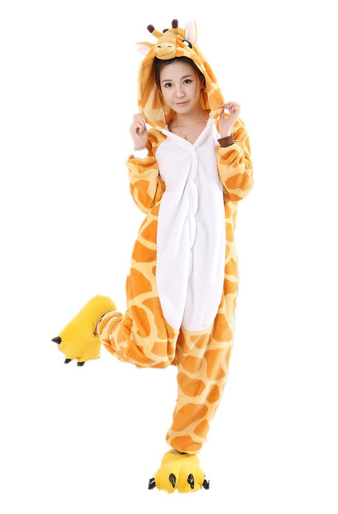 KEYSHINE Cosplay Unicorn Pyjamas Women Men Girls Kigurumi Animals Adult Animal Flannel Jumpsuit One-Piece Onesie and Rompers Costumes for Carnival and Halloween Christmas Party