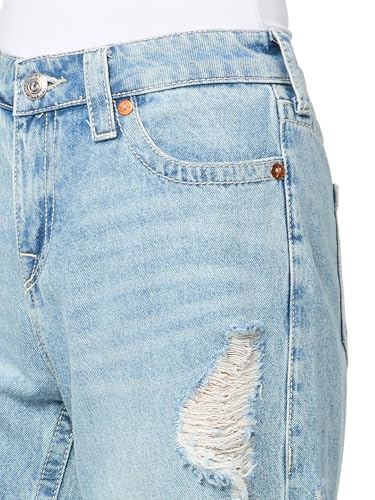 True Religion Women's Heavily Destroyed Bobbi Baggy Jeans - Relaxed Fit3
