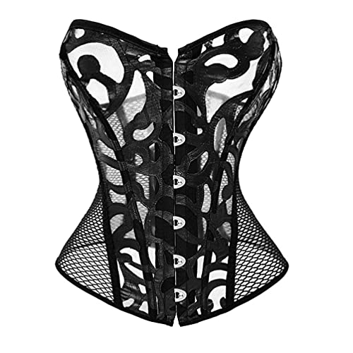 EXCEART Espartilhos para As Mulheres Do Dia Das Bruxas Traje Espartilho Bustier Top Corsets Treiname