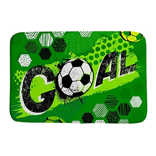 Tapis de bain antidérapant Ruchen grand format 91x61 cm vert