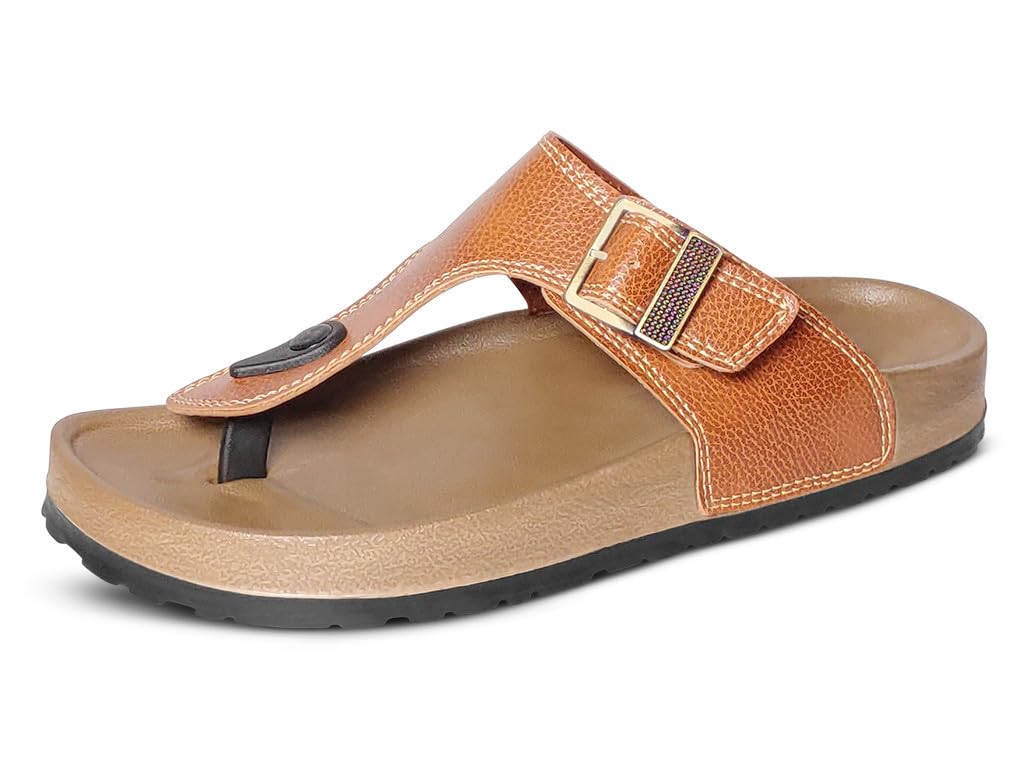 EVA Men's Comfort Ultra Soft Flip-Flop Sandal Thong Sandals Slippers