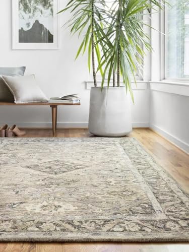 Image of Hand Tufted Premium Rug Premium Wool Carpet for Living Room Bedroom and Hall Size 6x9 Feet Color Multi