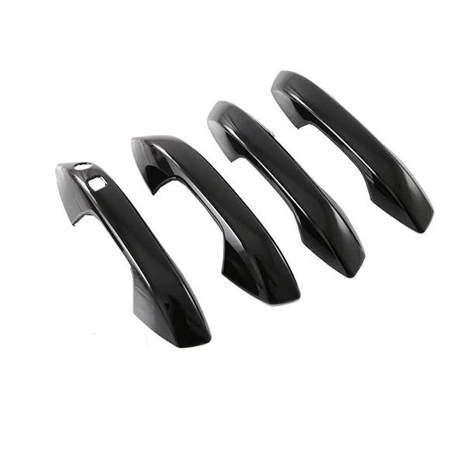 Slimes A Bs Carbon Fiber Car External Side Door Handle Bowl Catch Cover Protection Trim Lhd For Byd Tto 3 Tto3 2022 2023 Protection(A)