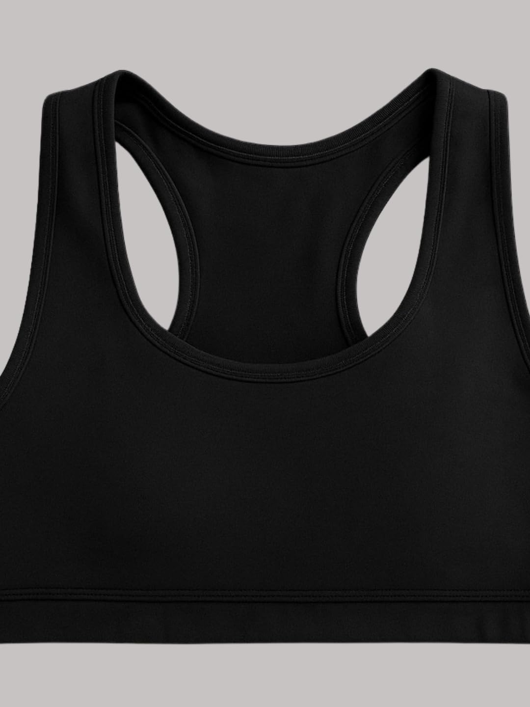 A.T.U.N. (ALL THINGS UBER NICE) Reggiseno sportivo per ragazze in cotone per adolescenti e adolescenti (confezione da 3) | Maglietta non imbottita per principianti | Comodo reggiseno per allenamento