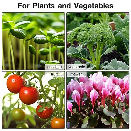 Mojimdo 50W Heizmatte Pflanzen mit Thermostat - Schnelle Erwärmung, Feuerschutz, Wärmematte zur Keimung und Temperatur-Regulierung, ideal für Sämlinge, Haustiere und Reptilien (1er Pack)