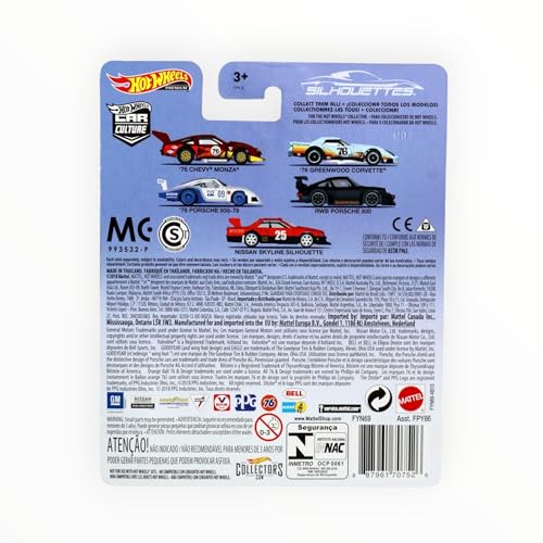 Hot Wheels Car Culture 76 Chevy Monza miniatura 3