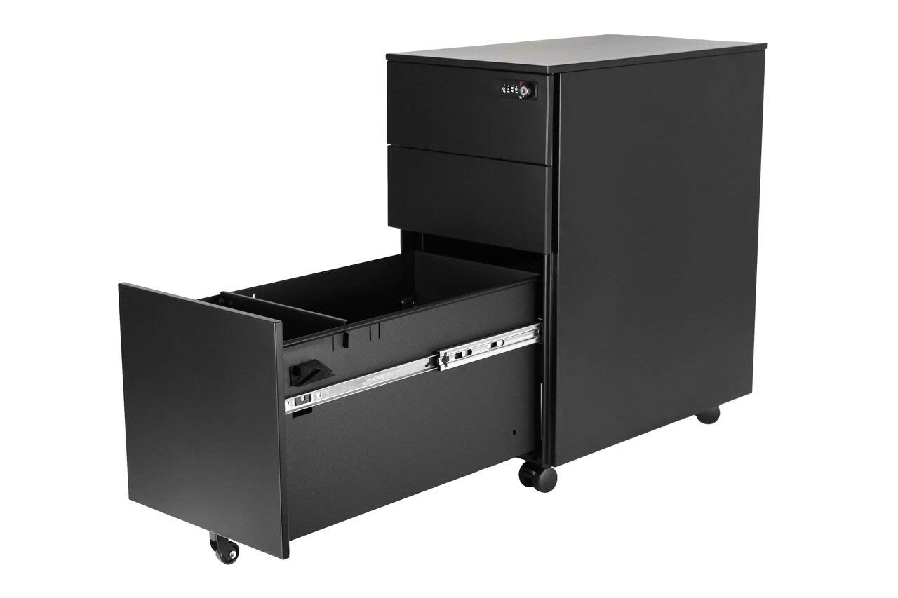 Buy Home Office Steel Under Desk 3 Drawer File Assembled