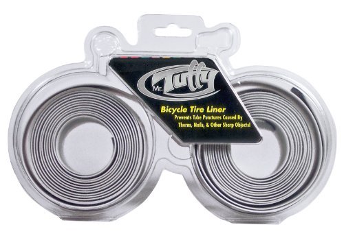 Mr. Tuffy - Revestimiento para neumáticos de bicicleta (plateado, 26 x 1,5  1,9) por Mr. Tuffy