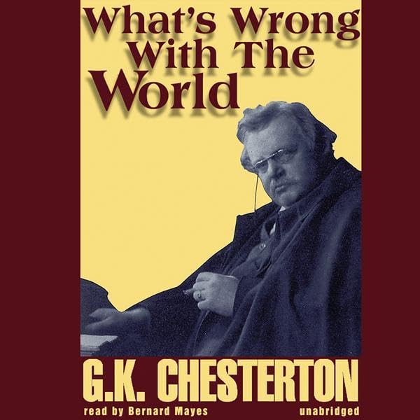 Cover art for What’s Wrong with the World