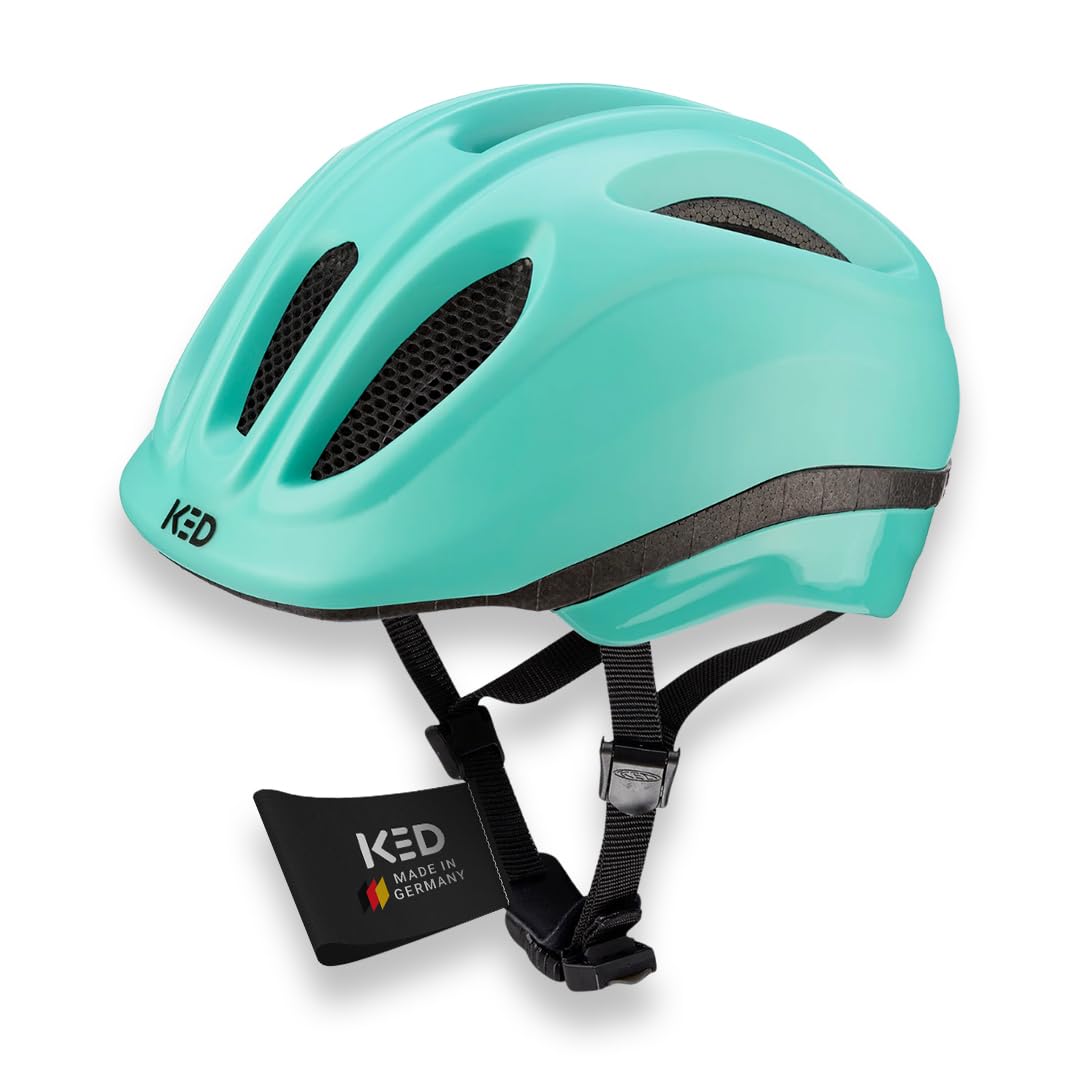 KED Casco de Bicicleta Meggy II Trend para niños, Fabricado en Alemania, luz Trasera LED, tecnología MaxShell y Ajuste preciso del tamaño