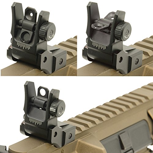 UTG Super Slim Flip-up Rear Sight - image 4