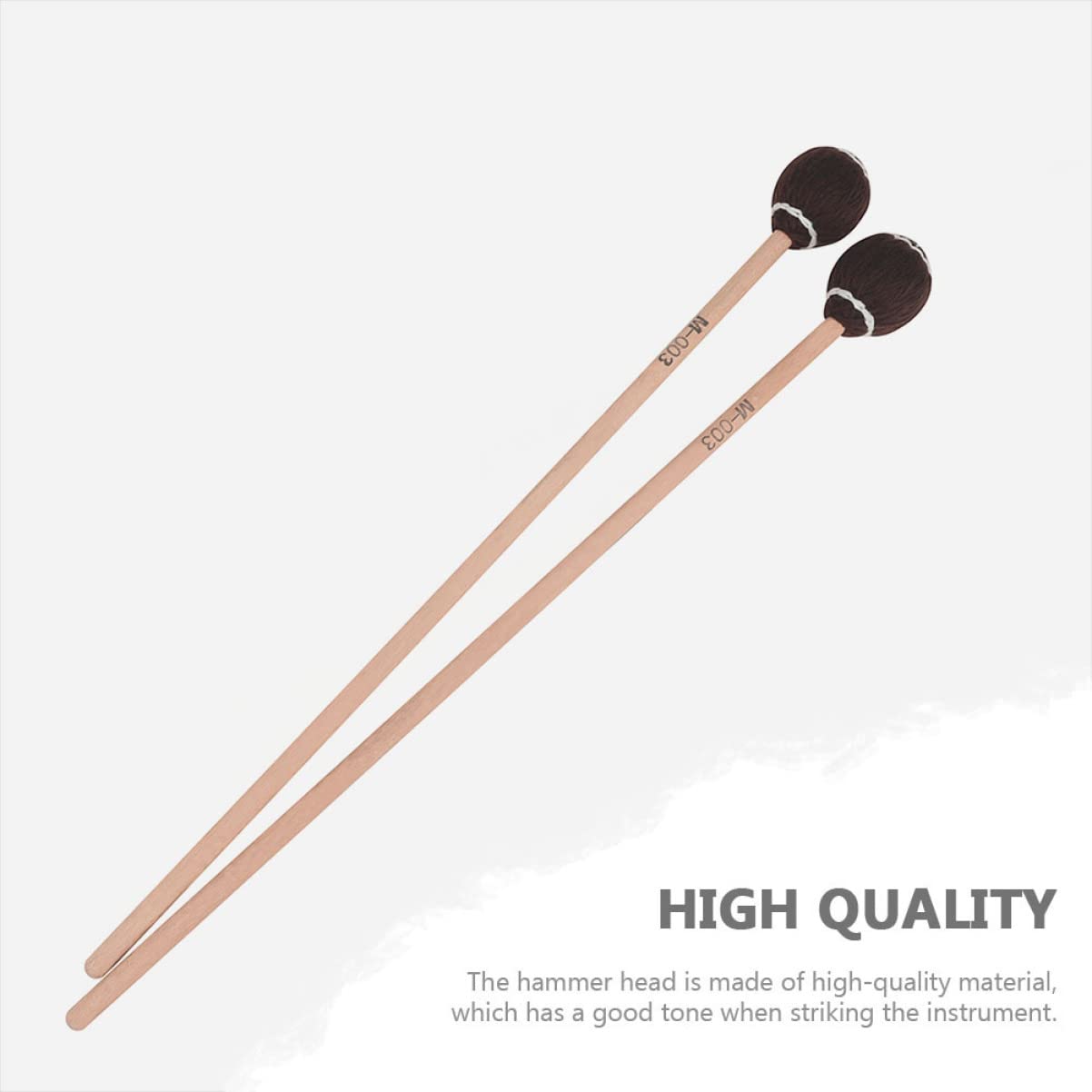 ifundom 4pièces Marimba Bâtons De Percussion Érable De Maillets De Marimba Légers Et Pour Pratique Musicale Pour Débutants Et Professionnels