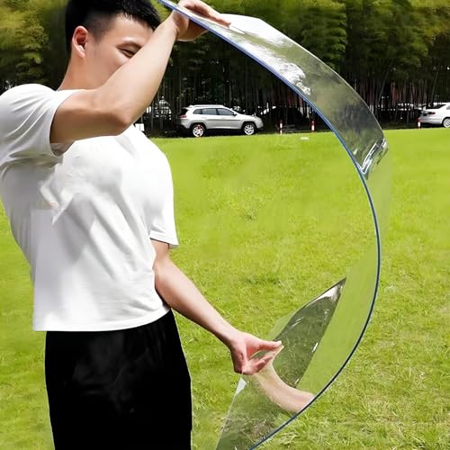 Hoja de policarbonato para techos, paneles transparentes de 3 mm de grosor, resistentes a los rayos UV, para invernadero, cultivo de techo, jardinería y toldos de patios