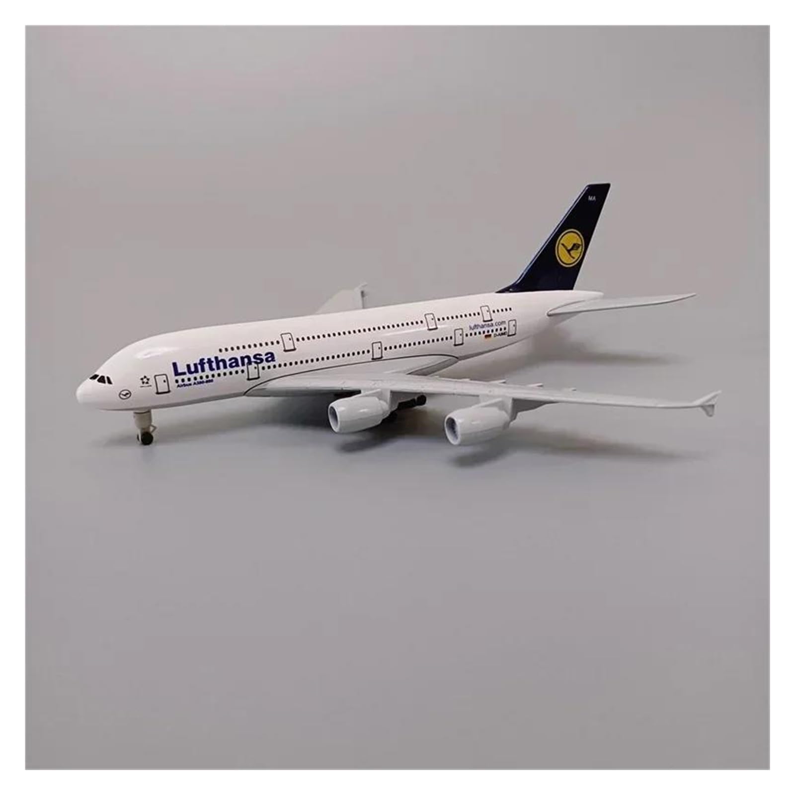 Kit Modello Di Aereo Pressofuso Da 20 Cm Per British Airways Airbus 380 A380 Per Regalo Collezione Appassionati Aviazione Modello di Aereo in lega