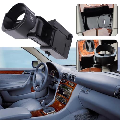 Portavasos Riloer para Mercedes-Benz W203 2001-2004 miniatura 6