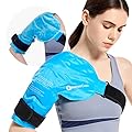 RelaxCoo Shoulder Ice Pack Rotator Cuff Cold Therapy, Reusable Gel Ice Wrap for Shoulder Injuries & Pain Relief, Bursitis, Tendonitis, Swelling, Recovery for Man and Women