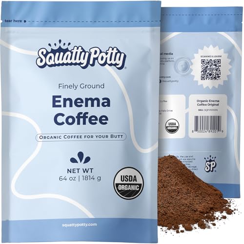 Squatty Potty Enema Coffee Organic 4lb Ground Detox USA