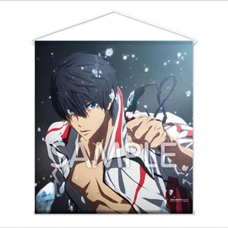 Amazon Free タペストリー 七瀬 遙 上映 イベント 劇場版 アニメ 萌えグッズ 通販