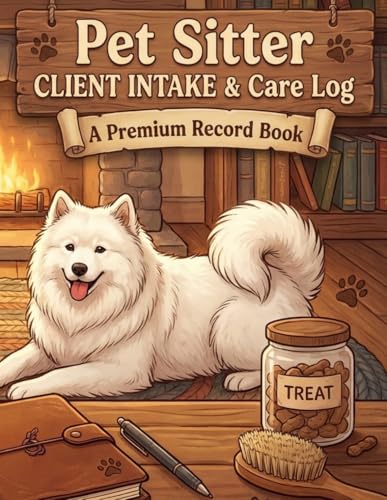 Pet Sitter Client Intake Care Log: A Premium Record Book for Client Details, Pet Profiles, Feeding, Medication, Visit Notes, Emergency Contacts, and Daily Care Tracking image 2