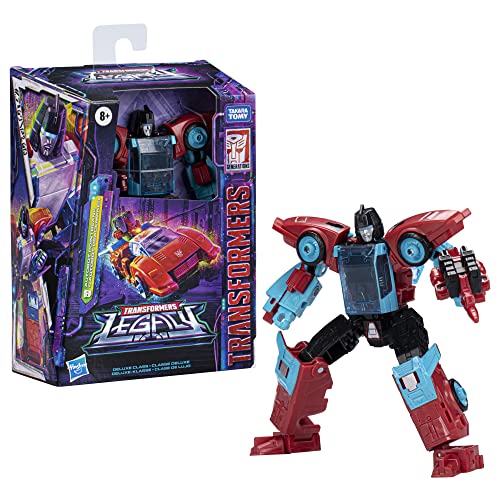 Transformers Generations Legacy, Figurines Autobot Pointblank & Autobot Peacemaker Classe Deluxe, dès 8 Ans, 14 cm F3035 Multicolore