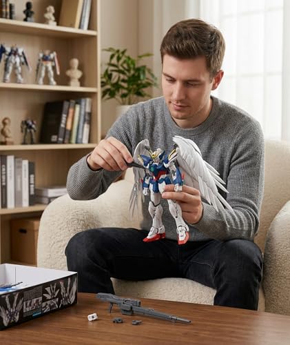 Image of Model Kit, Action Figures, Action Figure Model with Detailed Design, Anime Collectible for Display Showcase, Action Figures Toys, Plastic Model Kit, Plastic Model Assembly Kit, One Piece Figure (white)