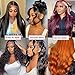 Lemoda 13x6 Full Lace Frontal Virgin Human Hair Wigs Body Wave 210% Density 15A 13x6 HD Transparent Lace Front Wigs 22inch Brazilian Body Wave Wigs
