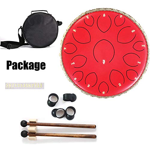 Byjia Tambour De Langue en Acier, Tambour De Réservoir De 14 Pouces 15 Notes Tambour De Réservoir Harmonique Clé C, pour… - Les Beatles, Paul McCartney, John Lennon, RIngo Starr, George Harrison Byjia Tambour De Langue en Acier, Tambour De Réservoir De 14 Pouces 15 Notes Tambour De Réservoir Harmonique Clé C, pour… – Image 7