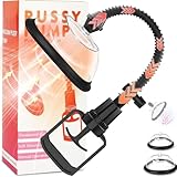 Kutocesy Nippel Vagina Pumpen Weibliche Sauger Stimulating Klitoris Saugschalen Pussy Brust Vergrößerer Masturbation Toys Sexspielzeug Für Frauen Solo (Vaginal Pump)