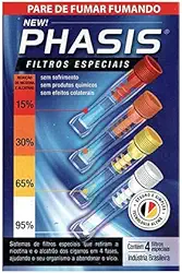 FILTRO PHASIS PARAR DE FUMAR 4 PITEIRAS