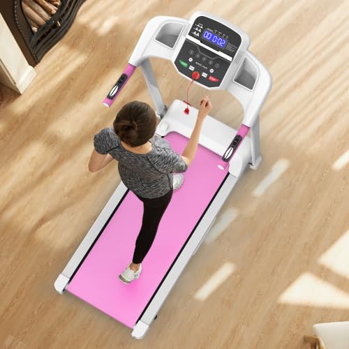 Image of Walking Pad Treadmill Foldable Portable | 2.5HP 265LBS Capacity Quiet Design | Space-Saving Adjustable Incline | Upgraded Features Home Walking Running