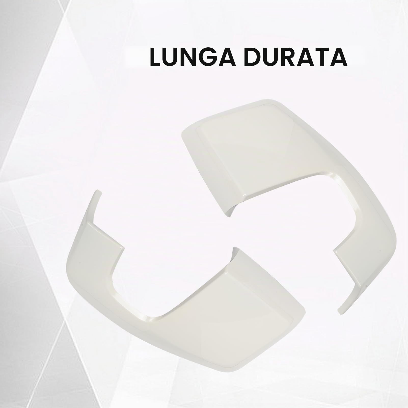 Cover Per Specchietto Retrovisore Per Transit Tourneo Custom | 2014-2020 BK2117K747BCXWAA 1809085 1809084 , Colore Bianco Congelato,una Coppia (una A Destra E Una A Sinistra)