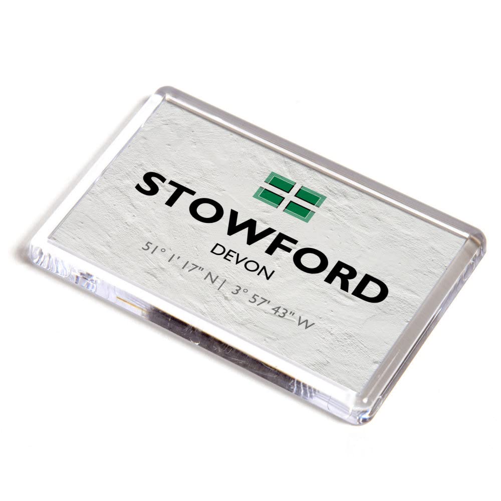 FRIDGE MAGNET - Stowford, Devon - Lat/Long SS6226