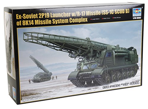 2P19 avec Missile R-17 Trumpeter 1:35 maquette char Scud B