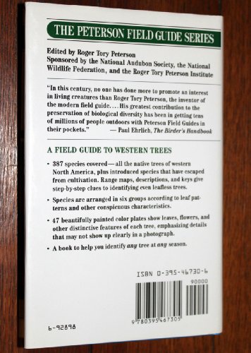 A Field Guide to Western Trees: Western United ... 0395467306 Book Cover