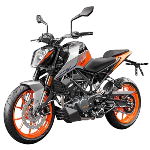 Image of KTM Duke 200 PRO Bike Silver Metallic Grey Booking For Ex-Showroom Price