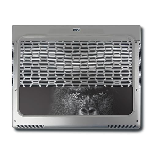 Image of MightySkins Skin Compatible with Alienware X16 R1 (2023) Full Wrap Kit - Mono Gorilla | Protective, Durable, and Unique Vinyl Decal wrap Cover | Easy to Apply & Change Styles | Made in The USA