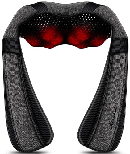 Mirakel Massageador de Costas Massageador de Pescoço com Calor, M...